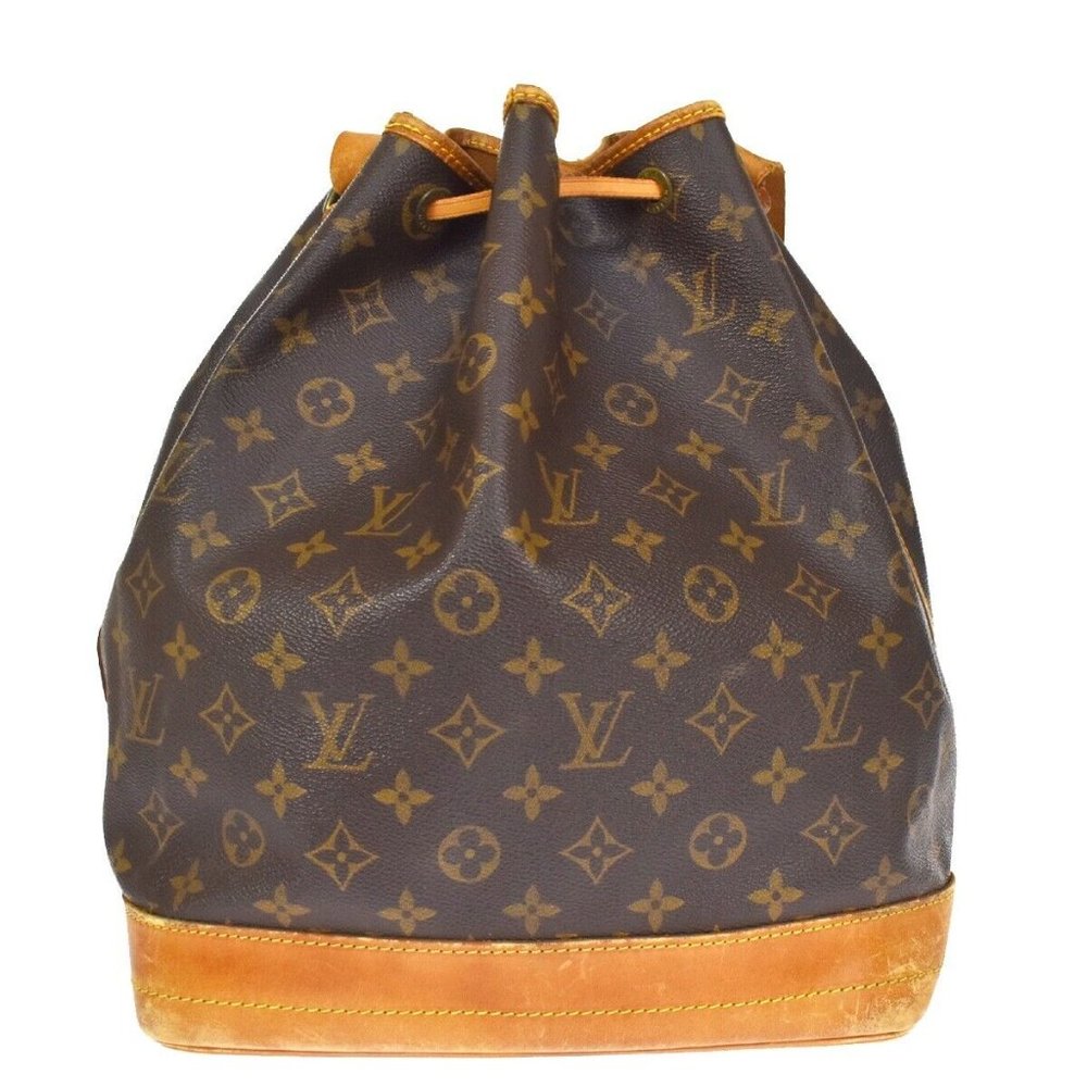 LOUIS VUITTON Noe GM Drawstring Shoulder Bag Monogram Leather BN M42224 86YD128 - Picture 2 of 15